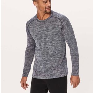 Lululemon Metal Vent Tech LS | Blk/Wht | Lg